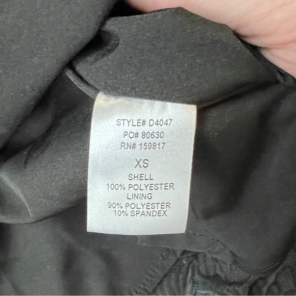 NWT Women's Altar'd State Black Floral Strapless Dress Extra Small - Picture 7 of 8